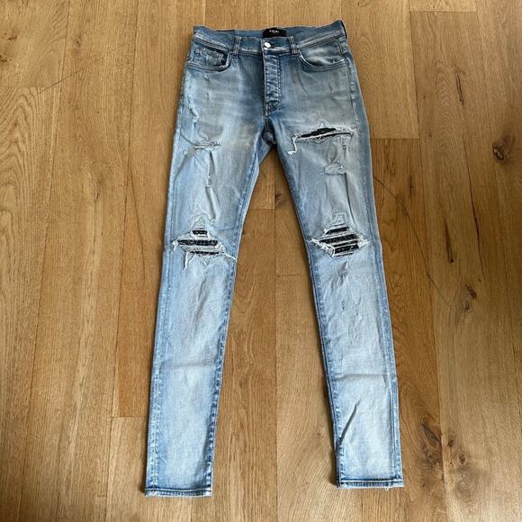 Amiri MX1 Distressed Jeans - Picture 1 of 10